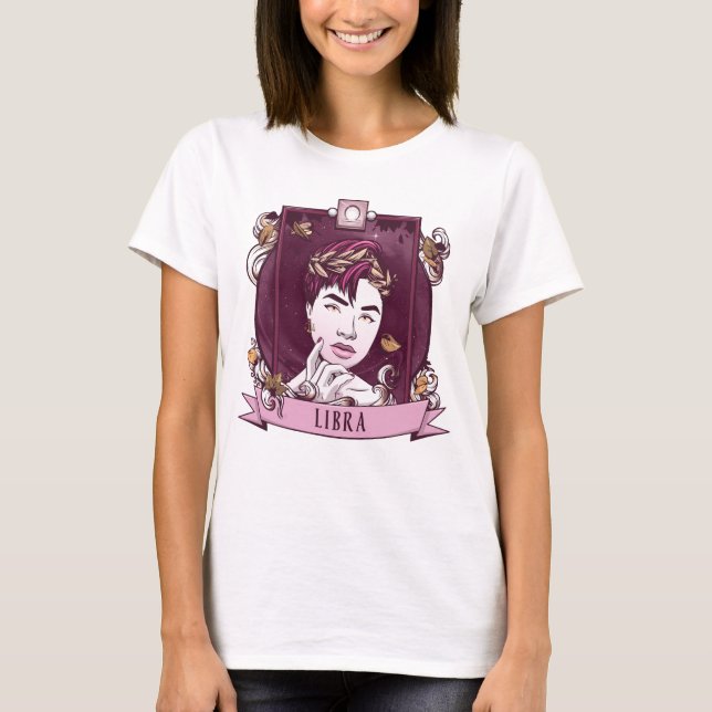 Horoskop - LIBRA T-Shirt (Vorderseite)