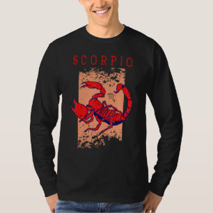 Horoskop Scorpio Zodiac Astrologie Zeichenkonstell T-Shirt