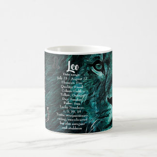 Horoskop Sign Leo Zodiac Astrologie Kaffeetasse