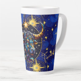 Horoskop Signatur Taurus Zodiac Astrologie Milchtasse