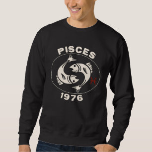 Horoskop Sternzeichen Fische Fische 1976 Sweatshirt