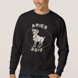 Horoskop Sternzeichen Widder Aries 2017 Sweatshirt