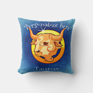 Horoskop Taurus Decorative Throw P Kissen