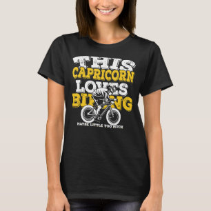 Horoskop Zodiac Schildkröten Lieben Radfahren T-Shirt