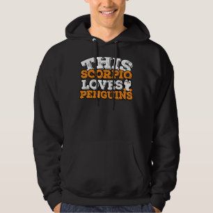 Horoskop Zodiac Scorpio Lieben Pinguine Hoodie