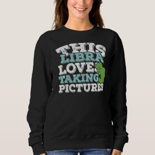 Horoskop Zodiac Signature Libra Lieben Bilder aufn Sweatshirt
