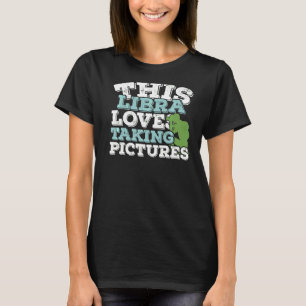 Horoskop Zodiac Signature Libra Lieben Bilder aufn T-Shirt