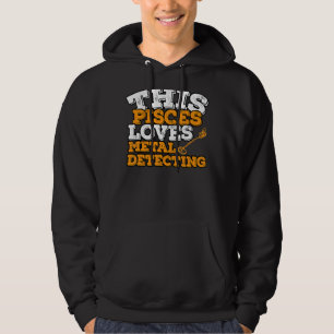 Horoskop Zodiac-Zeichen Lieben Metalldetektion Hoodie