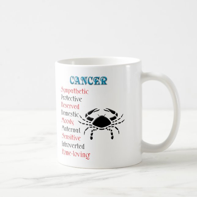 Horoskop Zodiaka-Zeichen Tasse (Rechts)