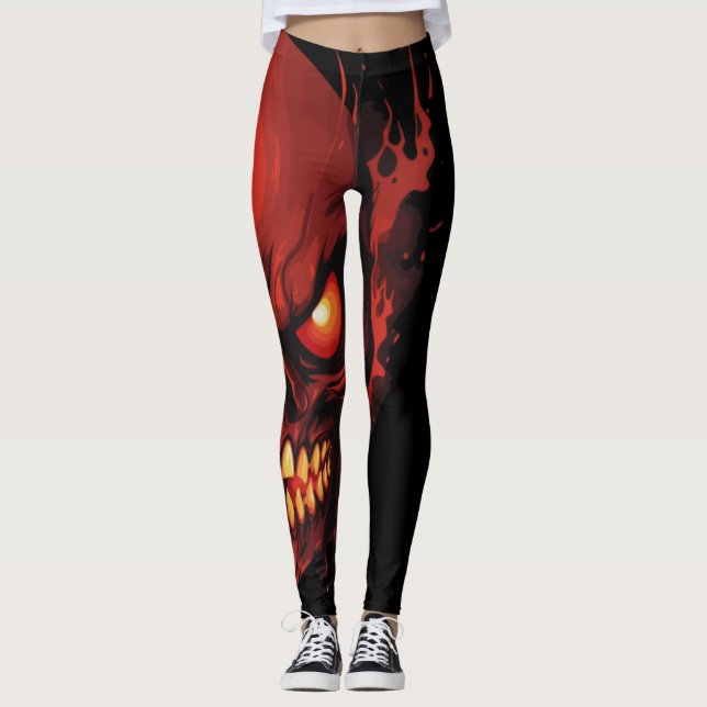 Horriating Hollow Leggings (Vorderseite)