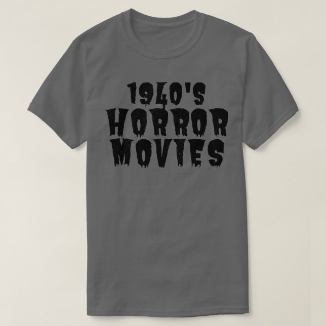 Horror Addict 1940 T-Shirt (Design vorne)