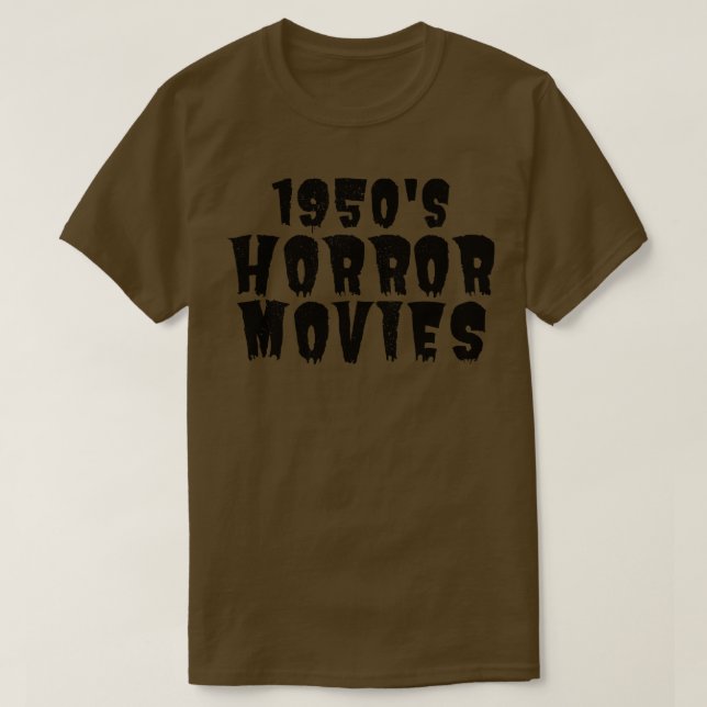 Horror Addict 1950er T-Shirt (Design vorne)