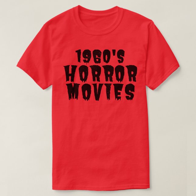 Horror Addict 1960 T-Shirt (Design vorne)
