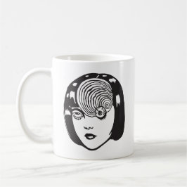 Horror anime girl  kaffeetasse