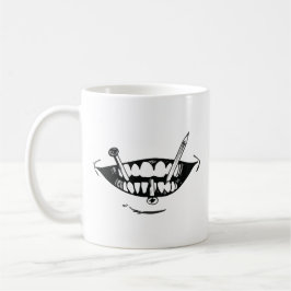 Horror-Anime-Kunst Kaffeetasse