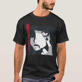 Horror Anime Mädchen Gesicht Familie T-Shirt