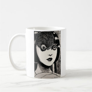 Horror Anime Mädchen Kaffeetasse