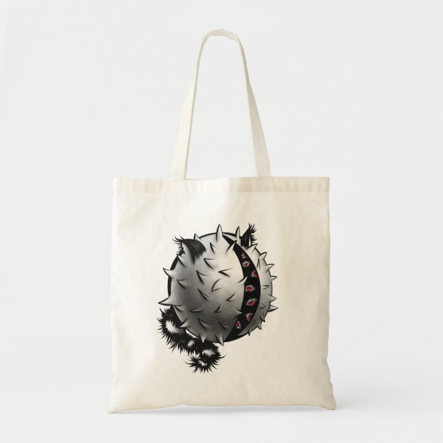 Horror Art Dark Fantasy Monster Tragetasche (Vorne)