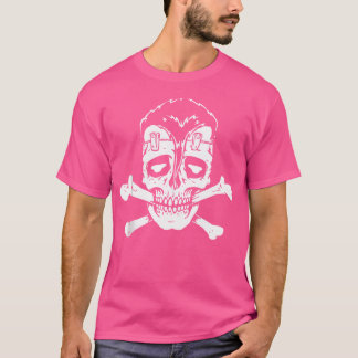 Horror Art - Frankenstein Skull Punk Psychobilly L T-Shirt