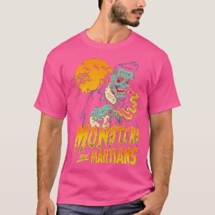 Horror Art - Monsters Martians Logo - Psychologisc T-Shirt