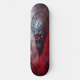 Horror-Ästhetik-Totenschädel Skateboard