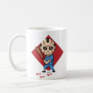 Horror Baseball Player Kaffeetasse