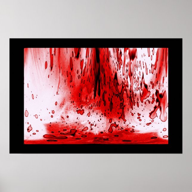 Horror Beängstigend Bloody Halloween Poster (Vorne)