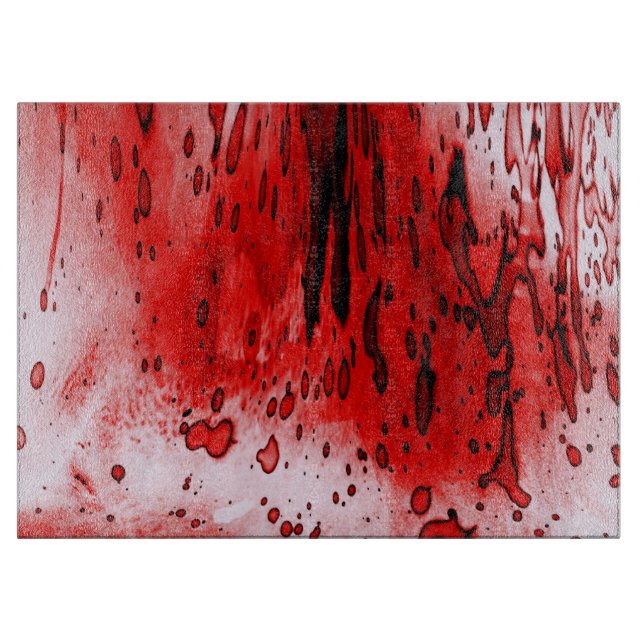 Horror Beängstigend Bloody Halloween Schneidebrett (Vorderseite)