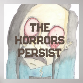 Horror bestehen fort poster