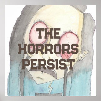 Horror bestehen fort poster
