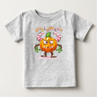 Horror Childish Halloween Pumpkin Crazy