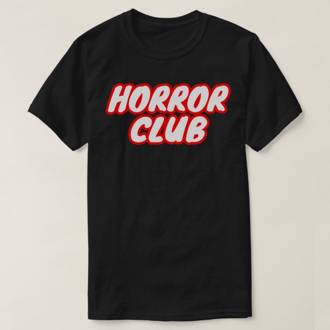 Horror Club T-Shirt (Design vorne)