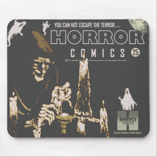 Horror-Comics-Mauspad Mousepad