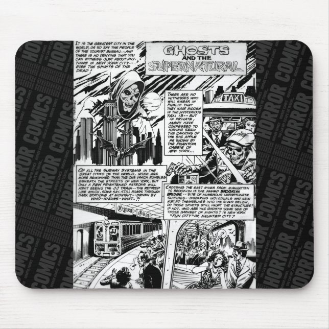 HORROR Comics Mousepad (Vorne)