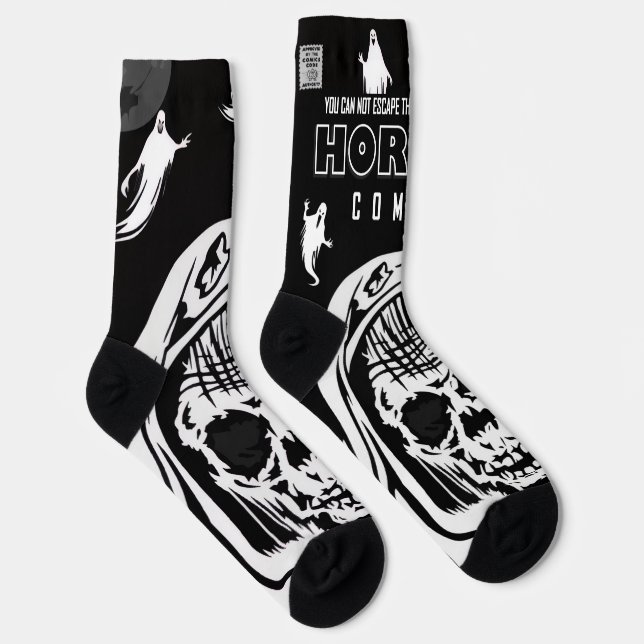Horror-Comics-Socken  Socken (Rechts)