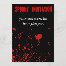 Horror Einladung