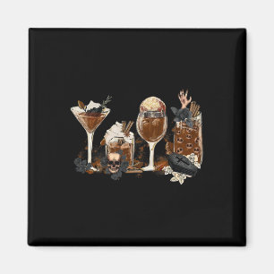 Horror Fall Kaffeehaus Pumpkin Gewürz Herbst Magnet