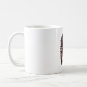 Horror-Fan-Club Halloween-Dämonengesicht Totenköpf Kaffeetasse
