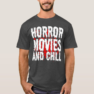 Horror Filme und Chill Horror Fan Vintag T-Shirt