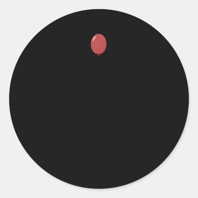 Horror-Filmwaffen Runder Aufkleber (Vorderseite)