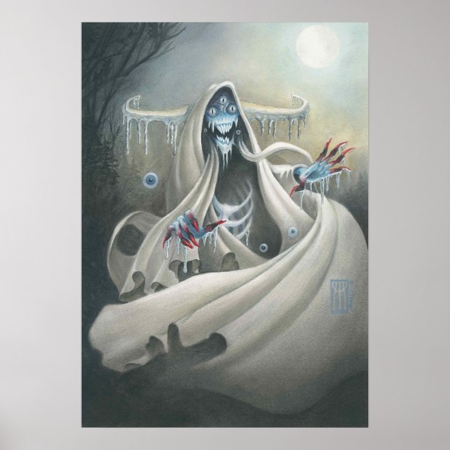 Horror gefroren poster (Vorne)