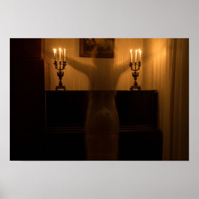 Horror Geister im Zimmer Poster (Vorne)