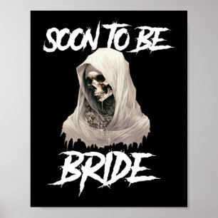 Horror Gothic Braut in spe Junggesellinnenabschied Poster