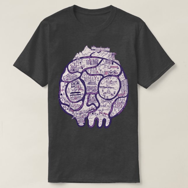 Horror-Karte T-Shirt (Design vorne)