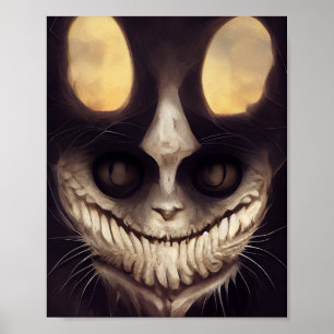 Horror Katze Poster