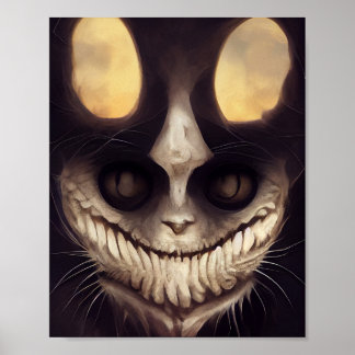 Horror Katze Poster