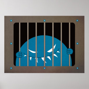 Horror-Kunst des Bösen Poster