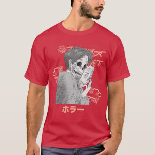 Horror-Manga-Shirt japanisches Manga Anime Junge T-Shirt