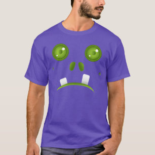 Horror-Monster Süßes Halloween-Kostüm Grün Traurig T-Shirt