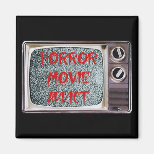 Horror Movie Addict Magnet